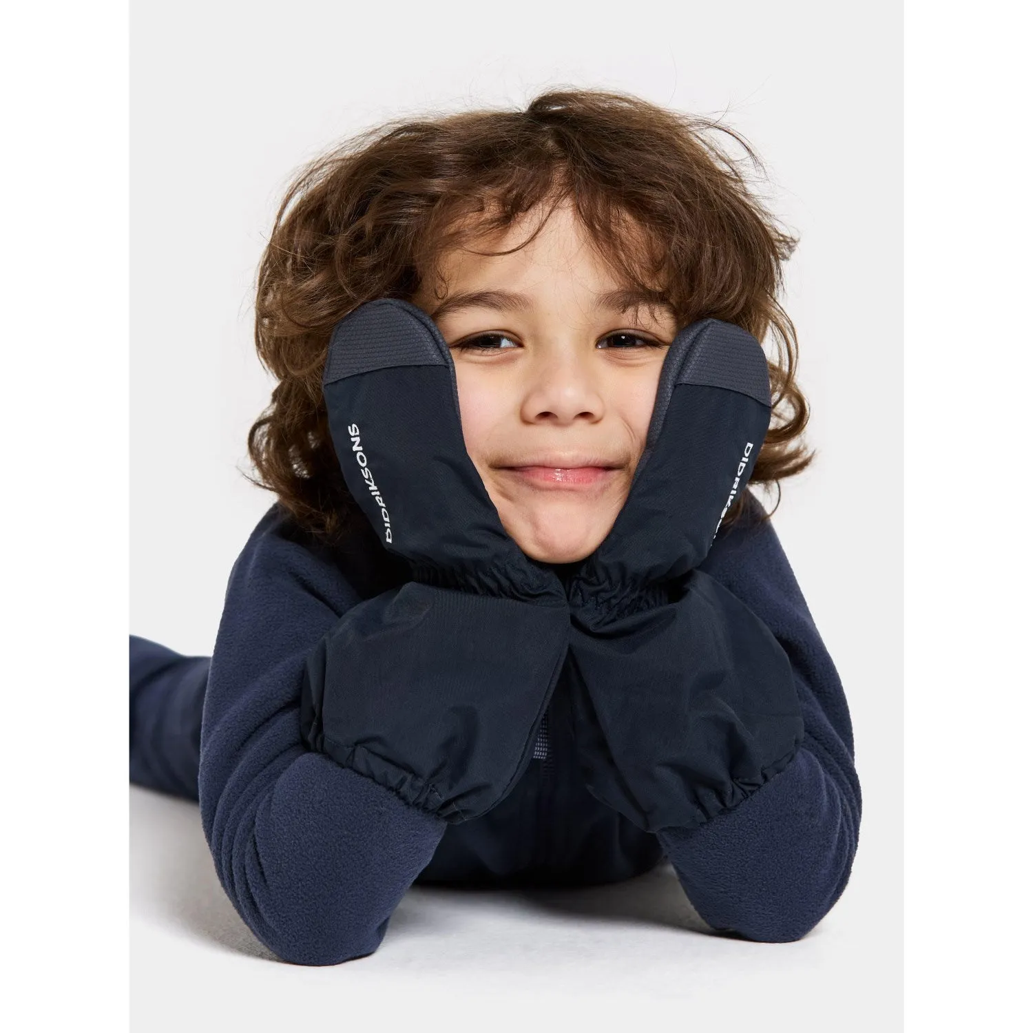 Last Chance Offer Didriksons Navy Shell Kids Gloves