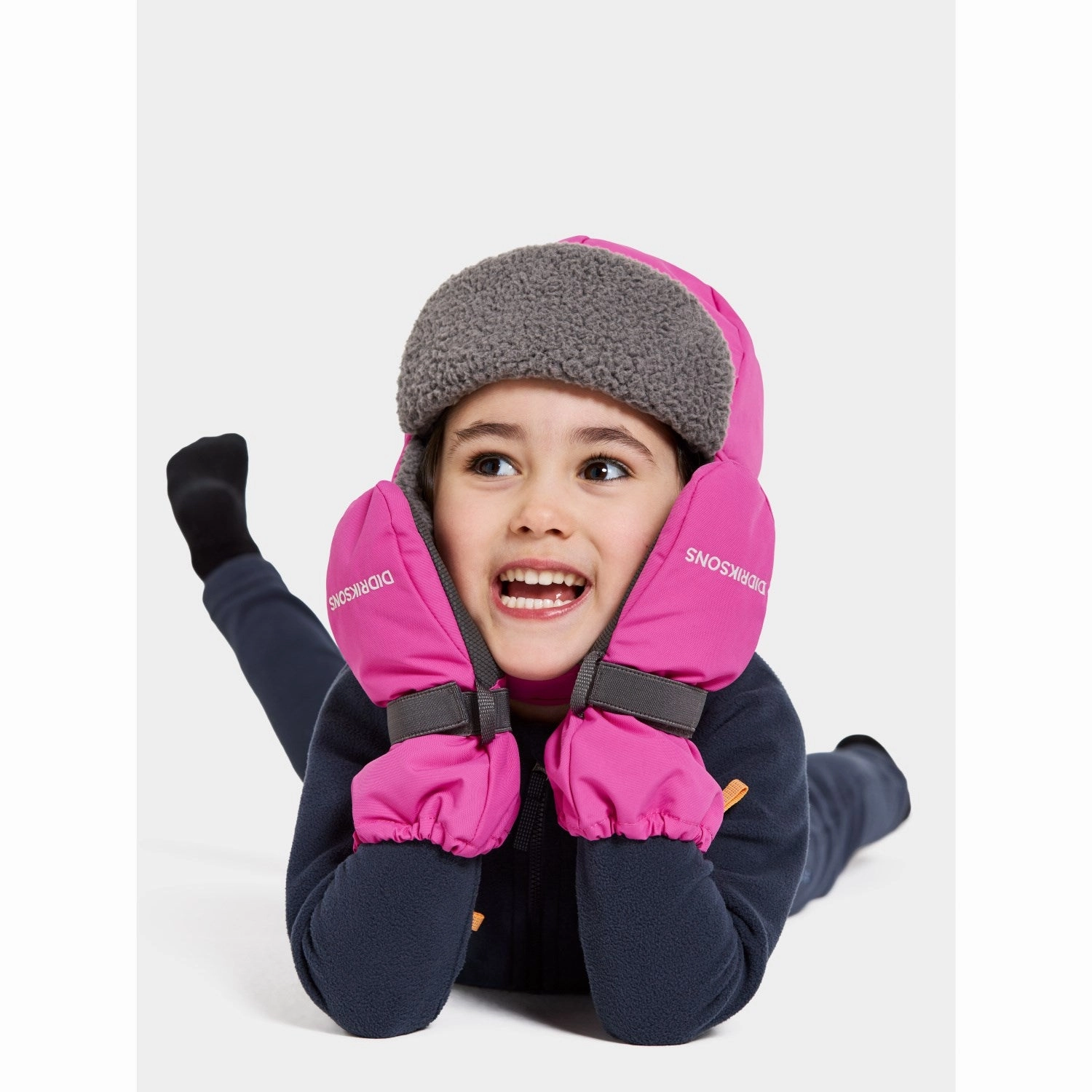 Didriksons Plastic Pink Biggles Zip Mitten 7 Exclusive Online Discount Best Seller Deal