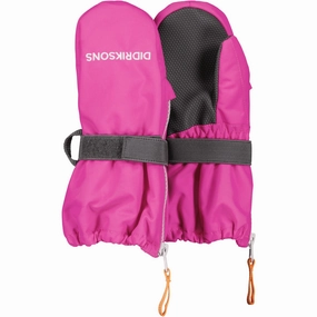 Didriksons Plastic Pink Biggles Zip Mitten 7 Mega Discount Event