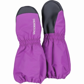 Didriksons Tulip Purple Shell Kids Gloves Flash Discount Today Flash Pick Today