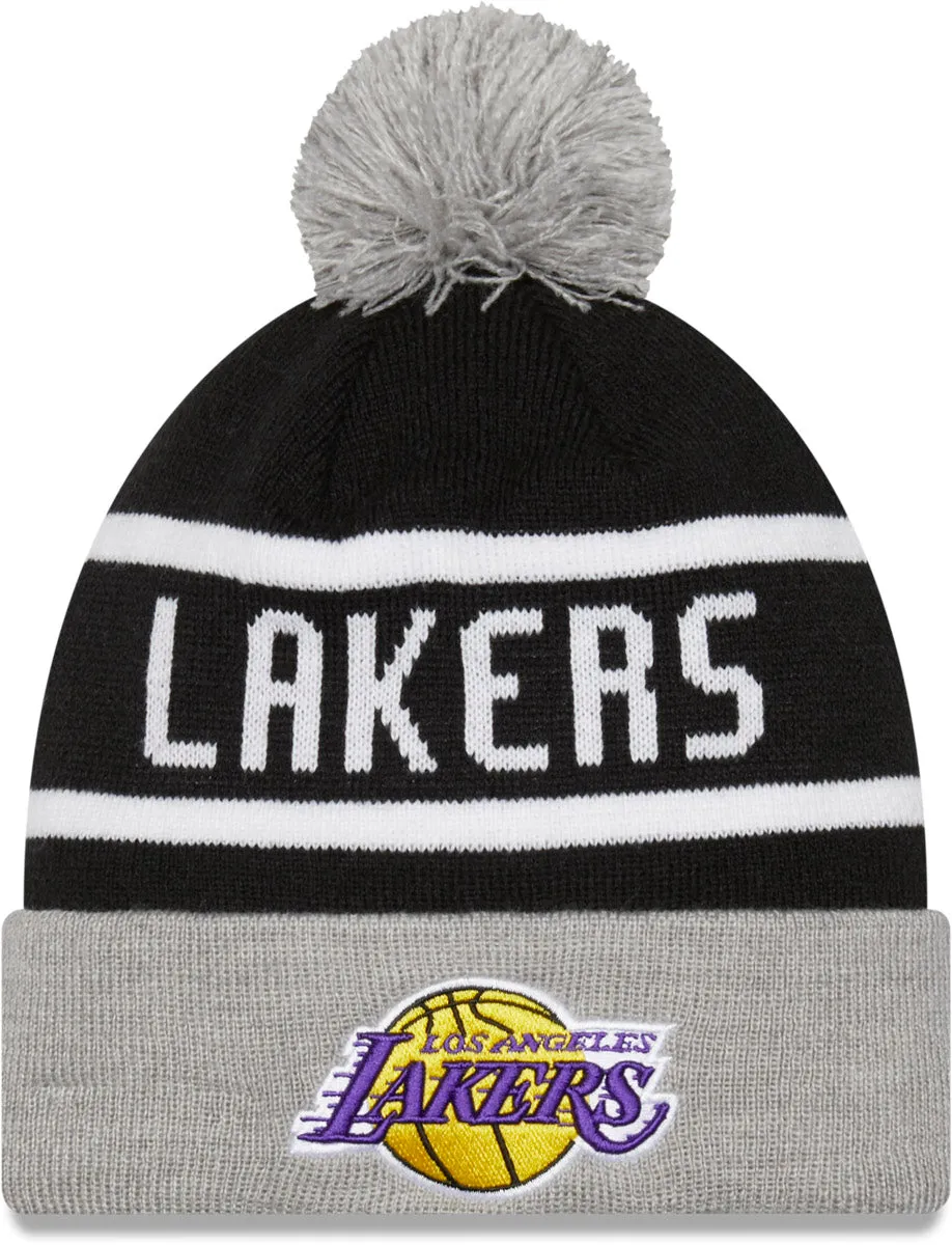 Los Angeles Lakers New Era Jake Cuff Nba Team Bobble Hat Must-Shop Sale
