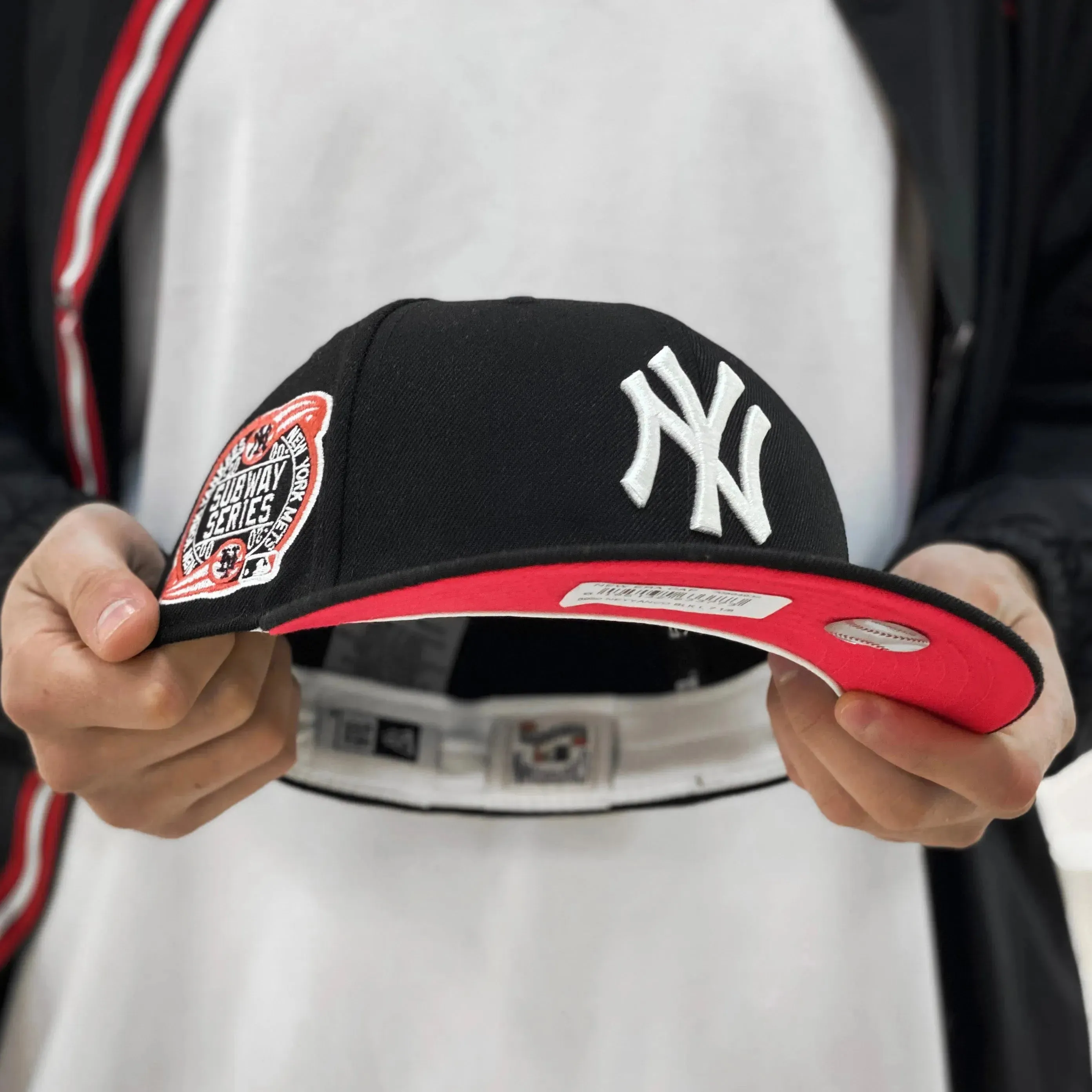 Flash Discount Today Exclusive Online Discount New Era 59Fifty Mlb New York Yankees Subway Series 2000 Black / Lava Uv Fitted Cap