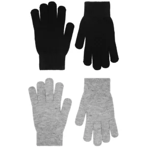 Flash Pick Today Molo Grey Melange Kiddy Knit Mittens