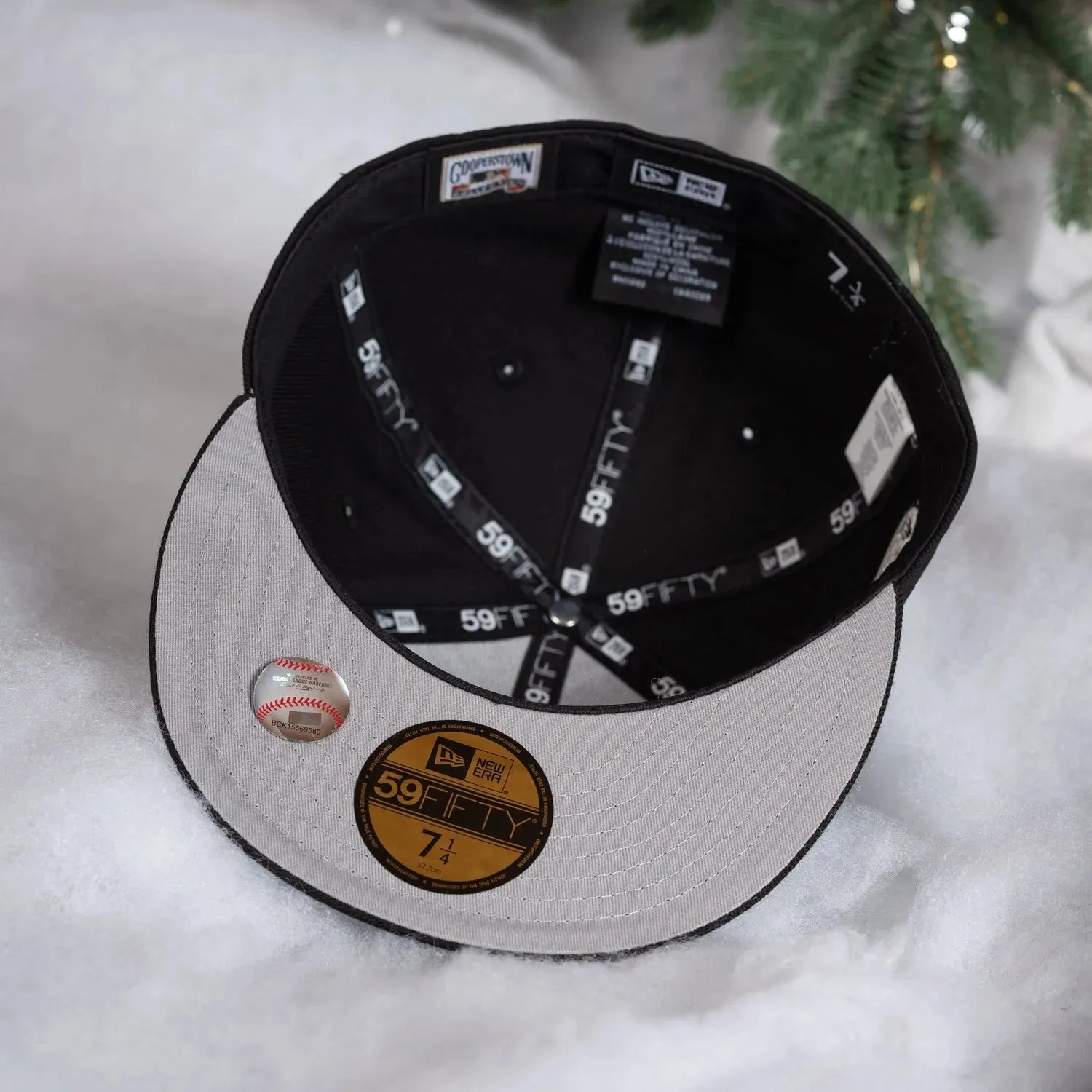 Price Drop Today New Era 59Fifty Mlb Los Angeles Angels 35Th Anniversary Black Wool / Grey Uv Fitted Cap