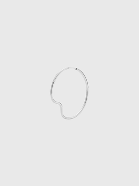 Save Today Only Today Only Savings Copenhagen 35 Hoop Earring In Silver