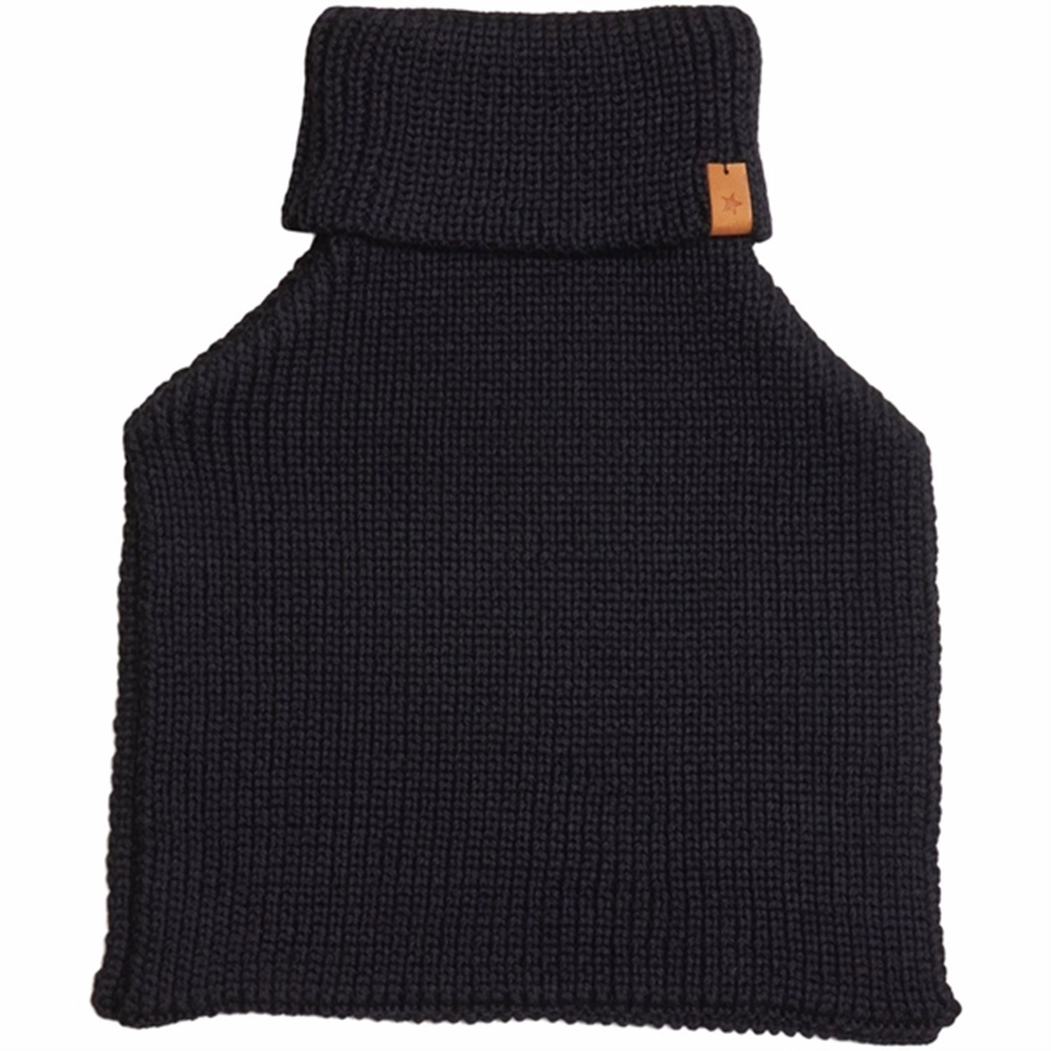 Limited Time Offer! Best Seller Discount Huttelihut Neck Warmer Solid Wool Knit Ajas Navy