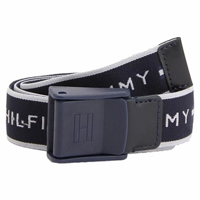 Save Big Today Mega Discount Today Tommy Hilfiger Webbing Belt Space Blue