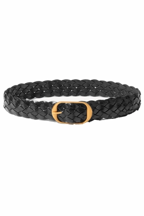 Braided Nili Belt In Black Save More Now