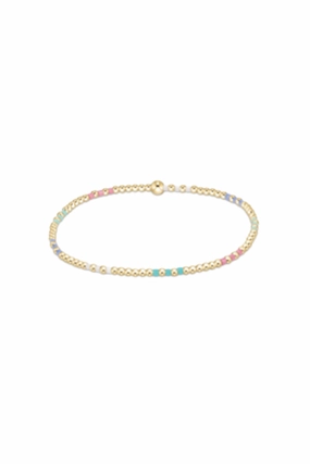 Flash Offer Today Hope Joy Pattern 2Mm Bead Bracelet - Hot Mess Ss25