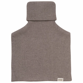 Huttelihut Brown Melange Neck Warmer Wool Knit Today Only Offer Price Drop Today