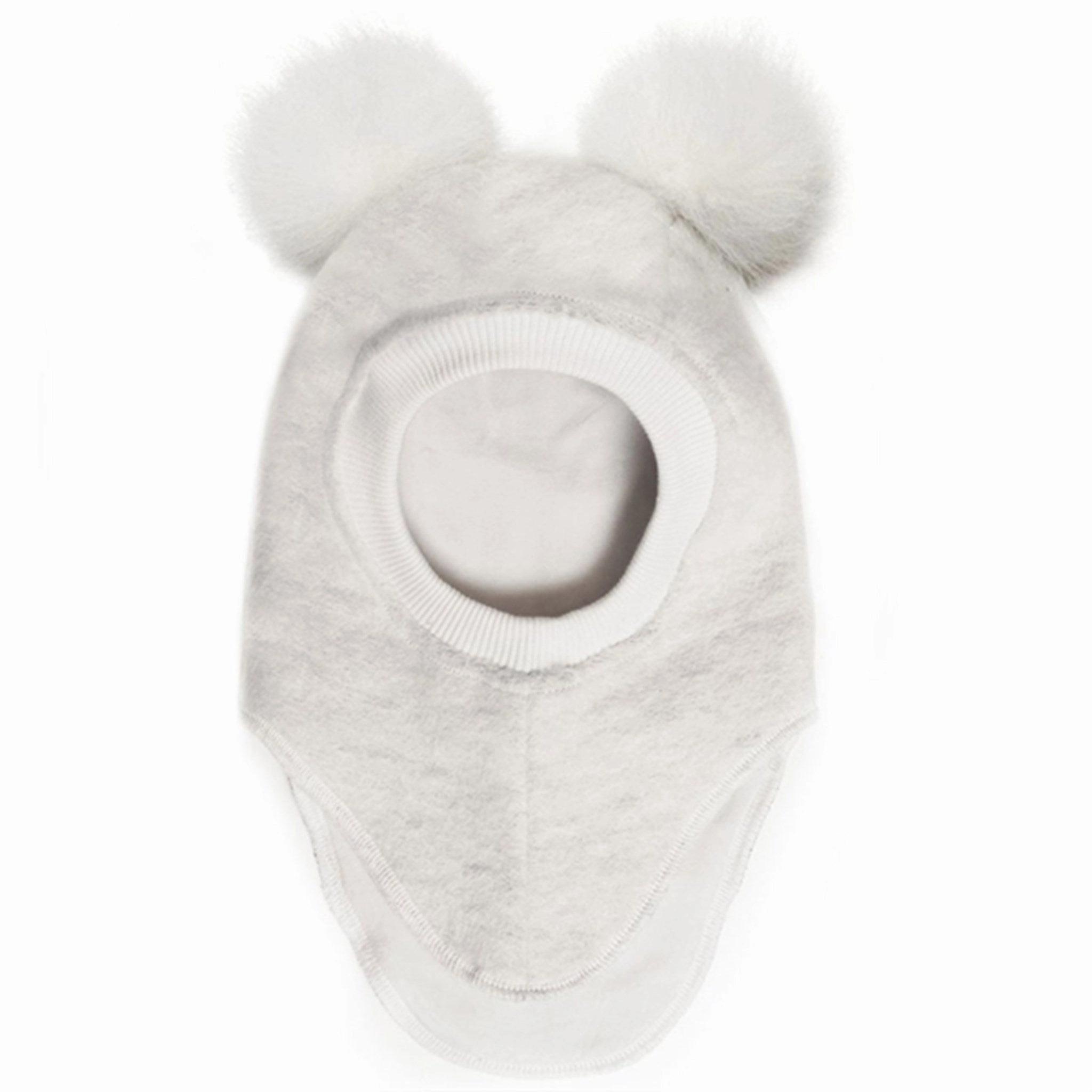 Huttelihut Balaclava W. Alpaca Pompoms Big Bear Snow White Special Steal Event Mega Discount Today