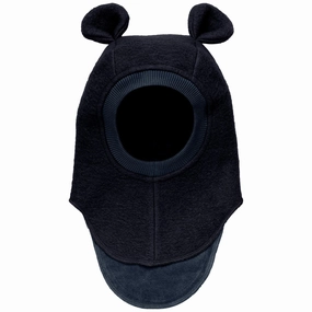 Huttelihut Dark Navy Balaclava Ears Wool Weekend Sale Special Limited Edition Offer