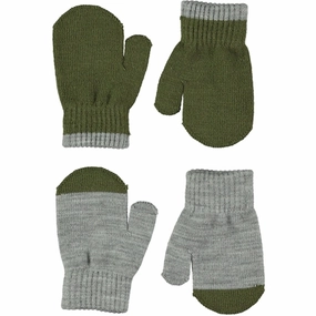 Molo Grey Melange Kenny 2-Pack Mittens Clearance Sale Now Grab It Before Gone
