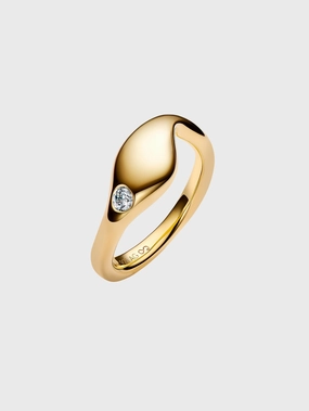 Clearance Savings Now Dolphin Ring With Gold Plating