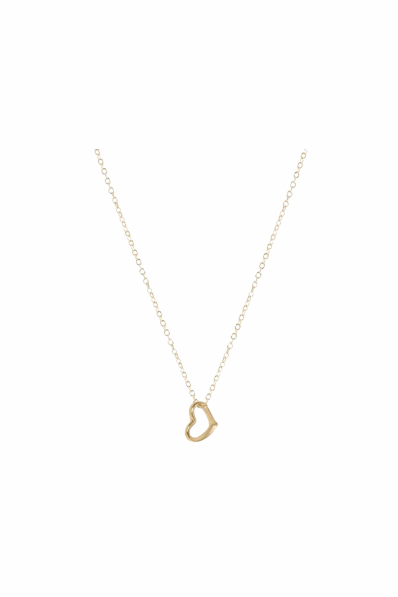 Egirl 14" Necklace Gold - Love Small Gold Charm Limited Time Steal Dont Miss This Deal