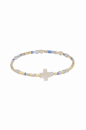 Hot Offer Frenzy Egirl Hope Unwritten Signature Cross Bracelet - Skinny Dippin'