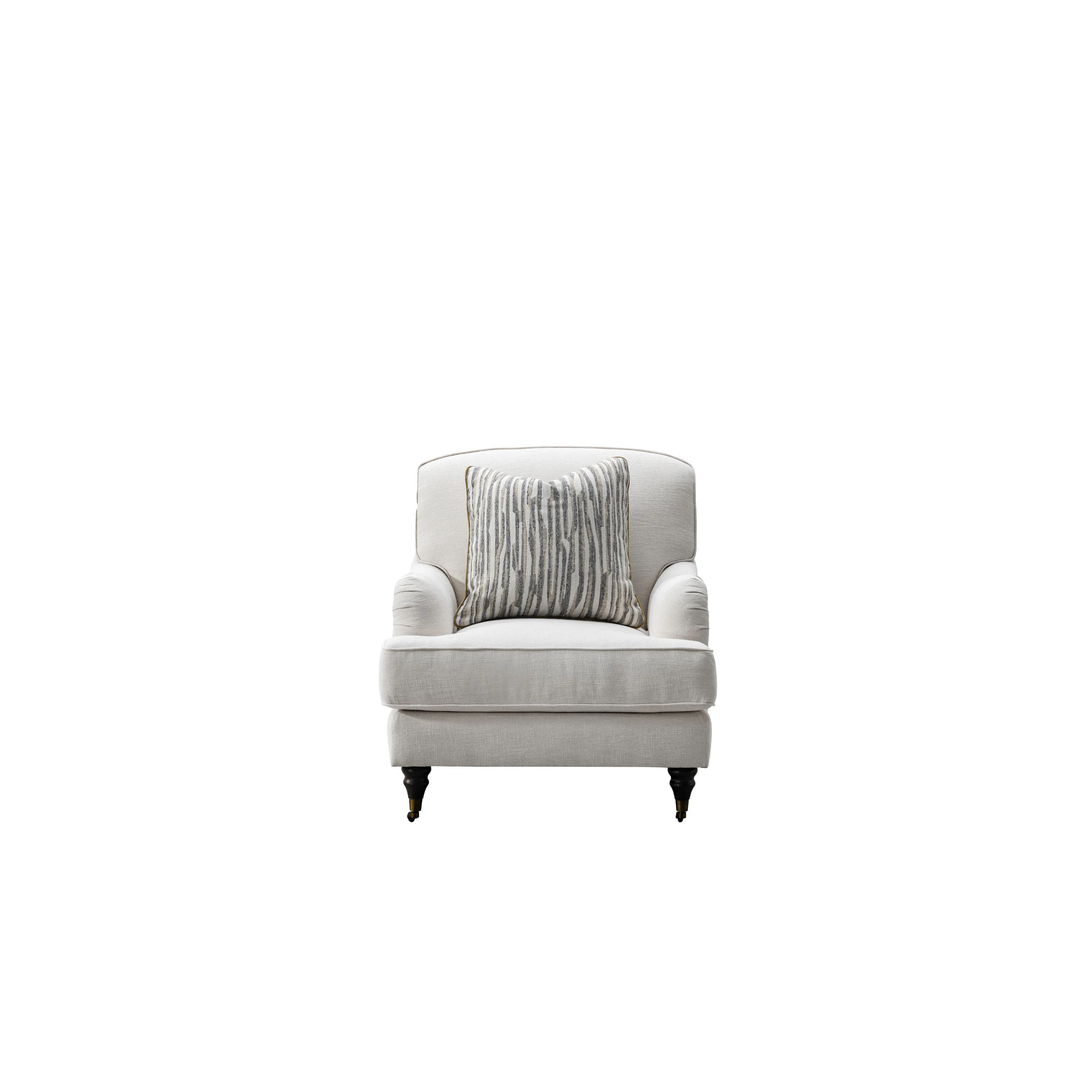 elAmor Cream Accent Chair