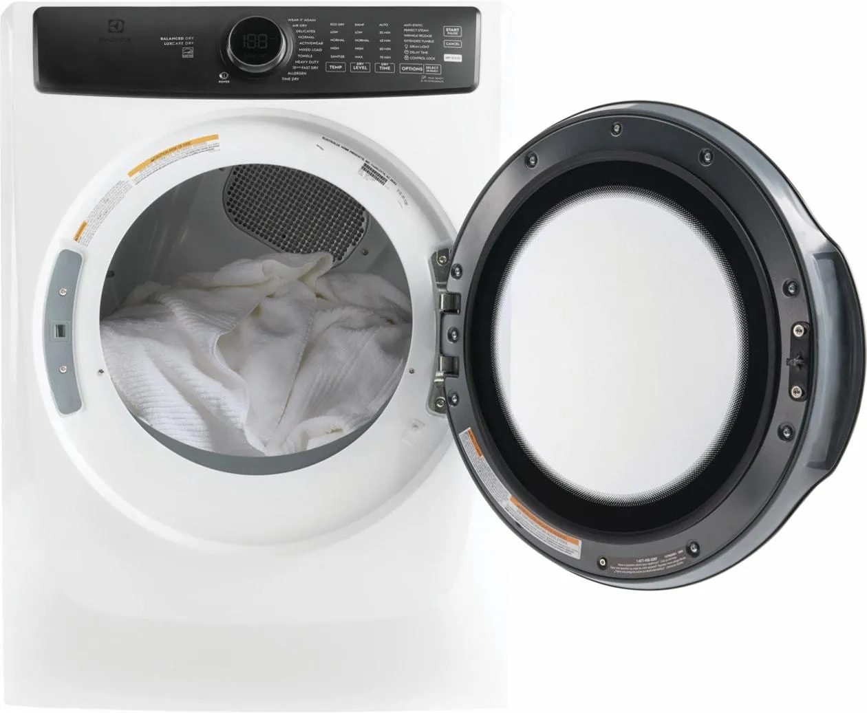 Electrolux ELFG7738AW Electrolux Front Load Perfect Steam&#8482; Gas Dryer With Luxcare Dry And Instant Refresh - 8.0 Cu. Ft.