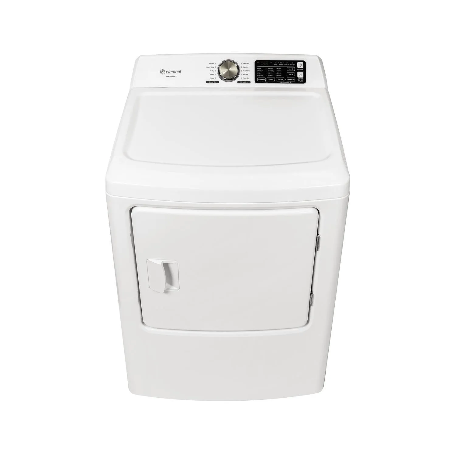 Element Appliance ETD7027GCW Element Electronics 7.0 Cu. Ft. Front Load Gas Dryer - White (Etd7027Gcw)