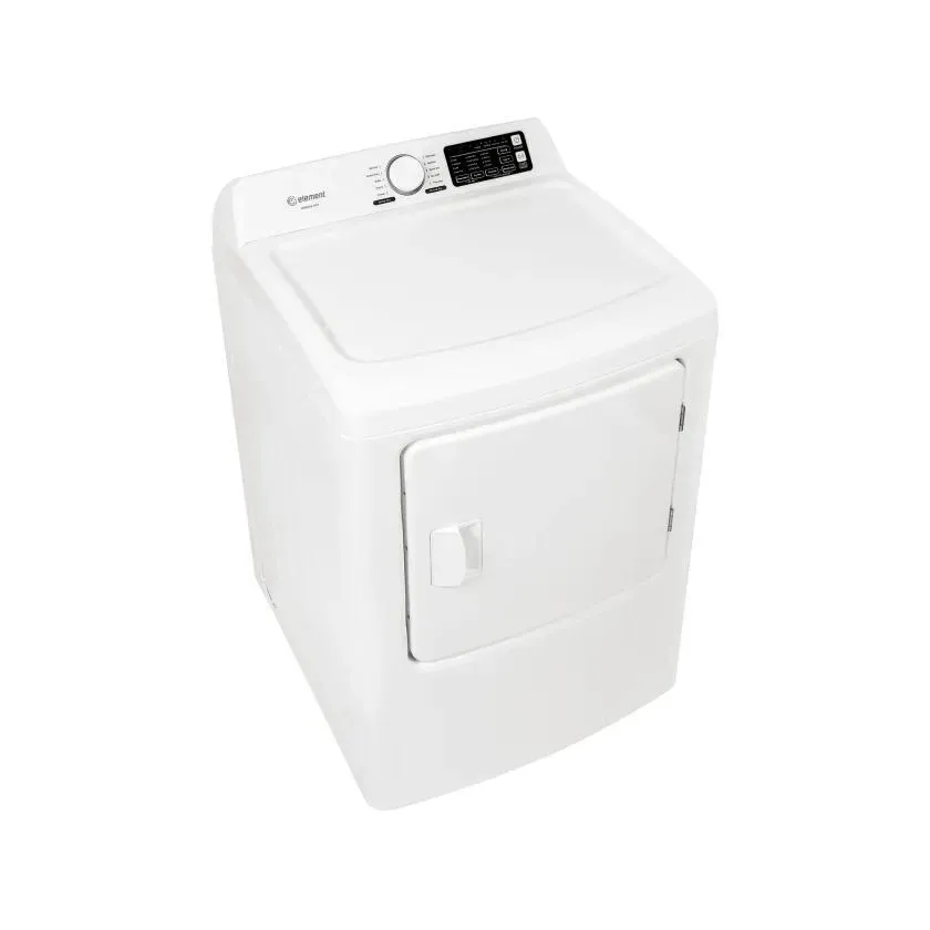 Element Appliance ETDG6727CW Element 6.7 Cu. Ft. Gas Dryer - White (Etdg6727Cw)