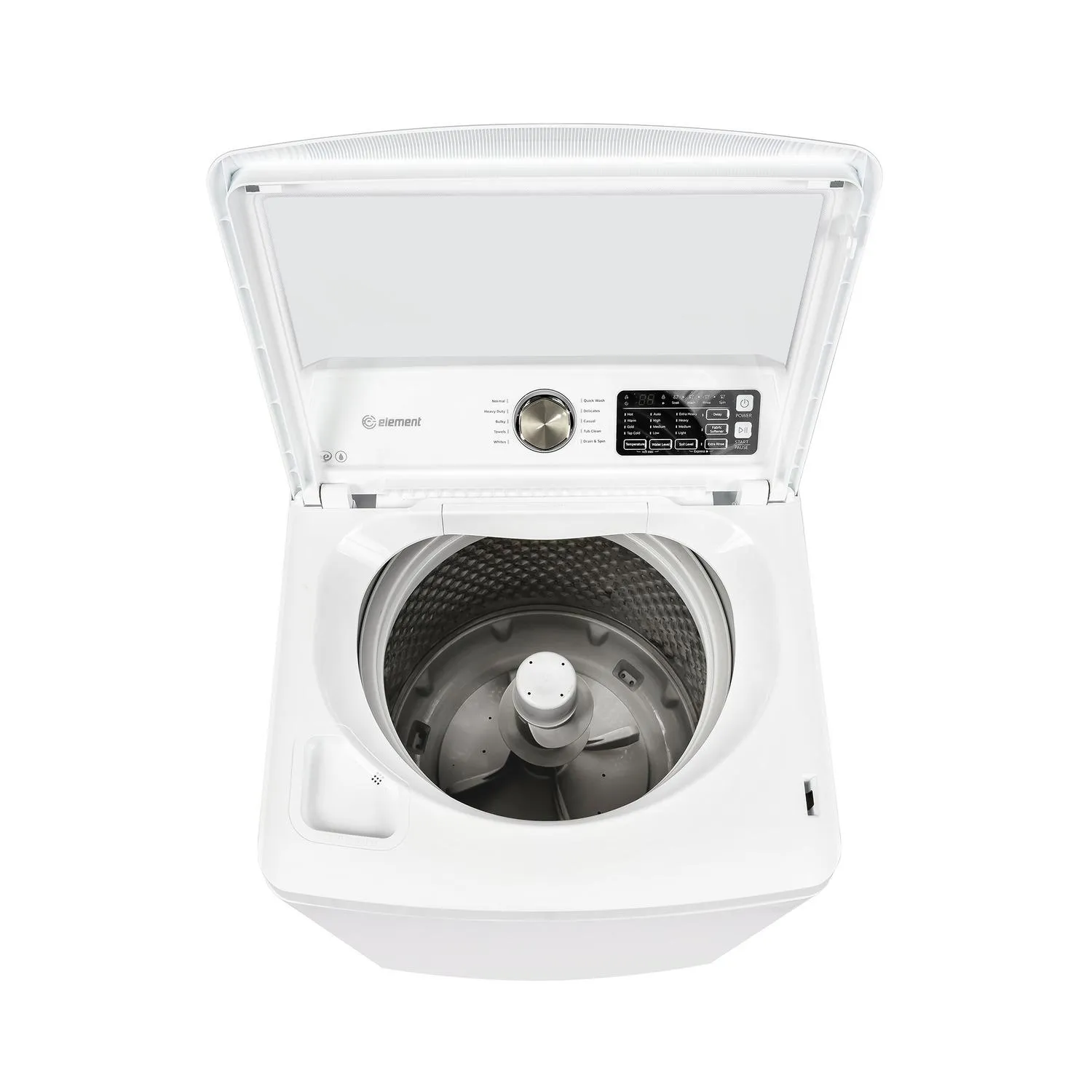 Element Appliance ETW4125CW Element Electronics 4.1 Cu. Ft. 25.8Inch Top Load Washing Machine - White (Etw4125Cw)