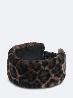 Special Surprise Sale Grab the Deal Now Eleni Dark Leopard Headband