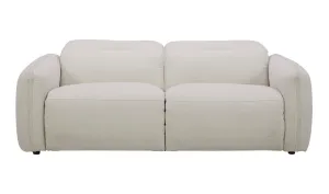 Eli Power Recliner Sofa Warm White