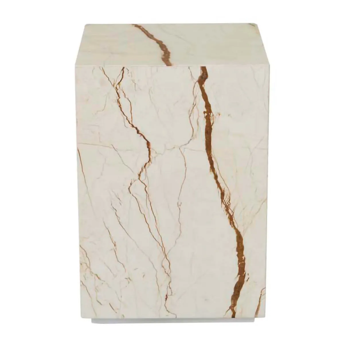 Elle Block Square Side Table