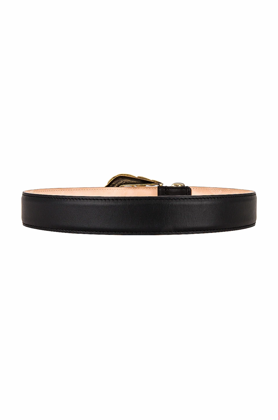 Embelly Leather Belt In Black Best Deal Alert
