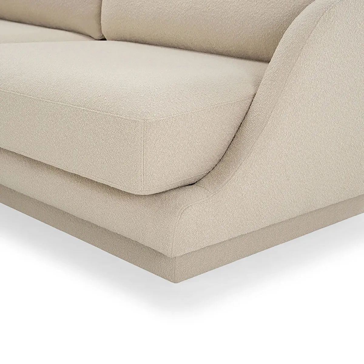 Emma Boucle 3 Seater Sofa