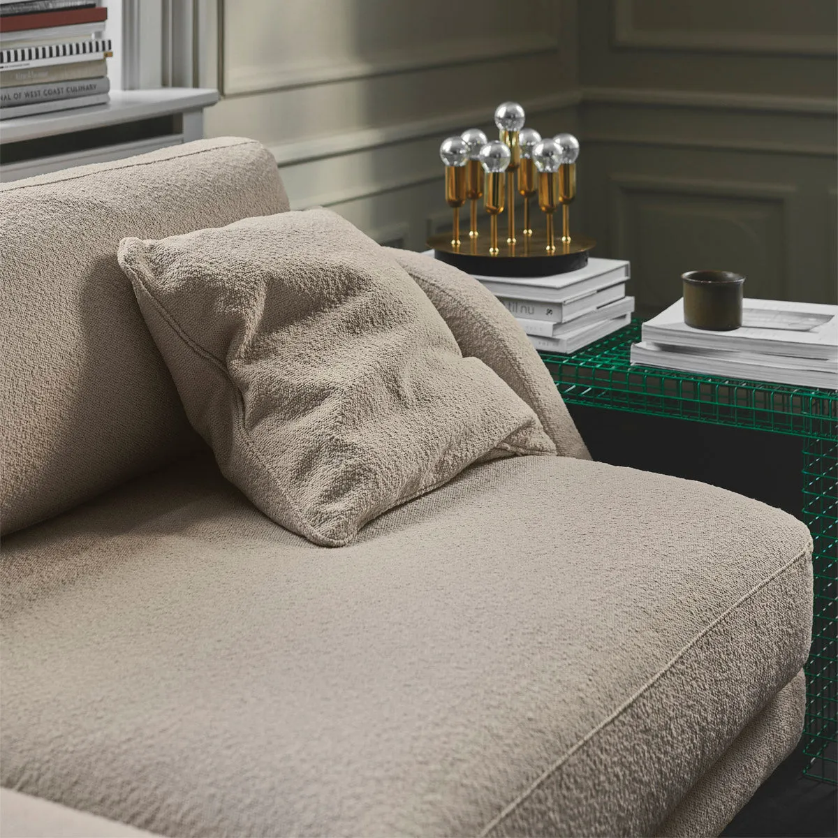 Emma Boucle 3 Seater Sofa