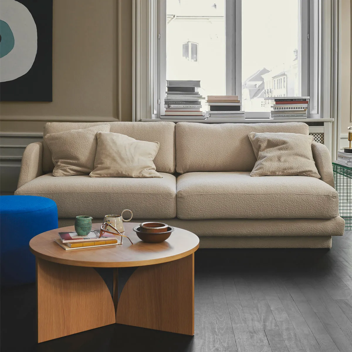 Emma Boucle 3 Seater Sofa