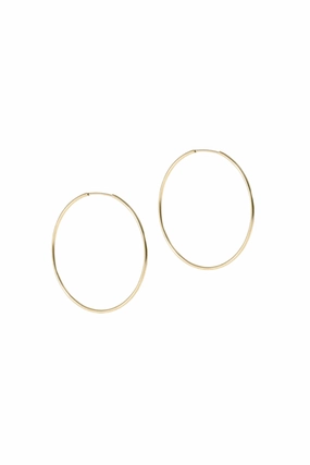 Endless Gold 1.25" Hoop Big Savings Alert