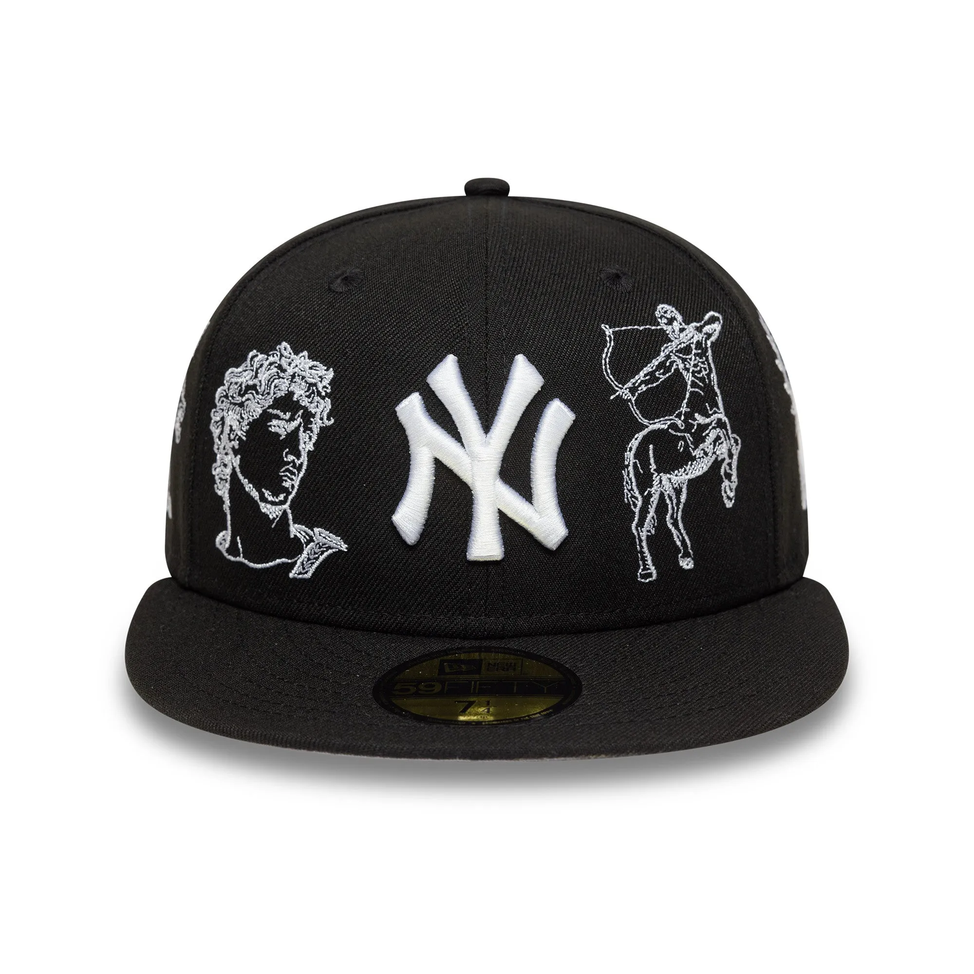 New York Yankees Black Gray Uv / New Era 59Fifty Fitted Cap Grab It Now Last Chance Steal