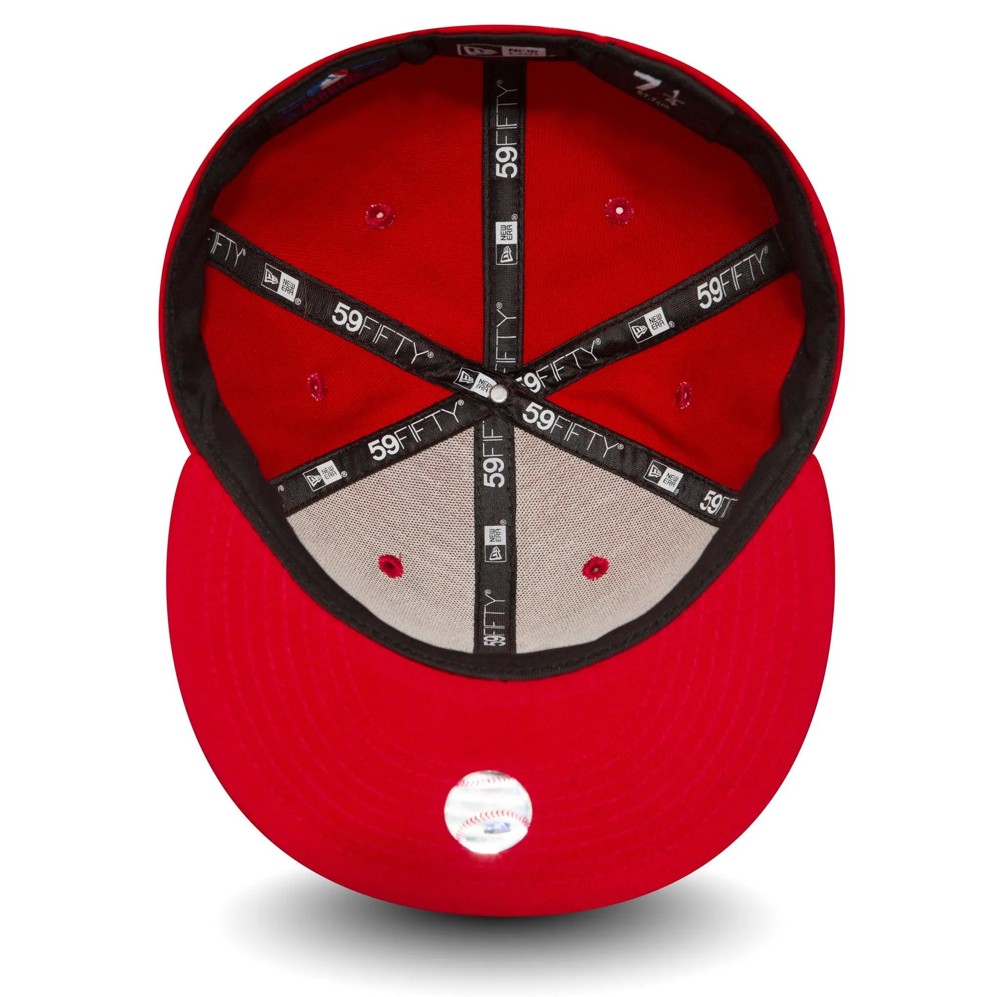 New Era 59Fifty New York Yankees Red/White Fitted Cap Exclusive Online Offer
