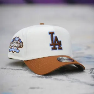Limited Time Sale Trendy Picks Today New Era 9Forty A-Frame Los Angeles Dodgers 100Th Anniversary Two Tone / Grey Uv Snapback