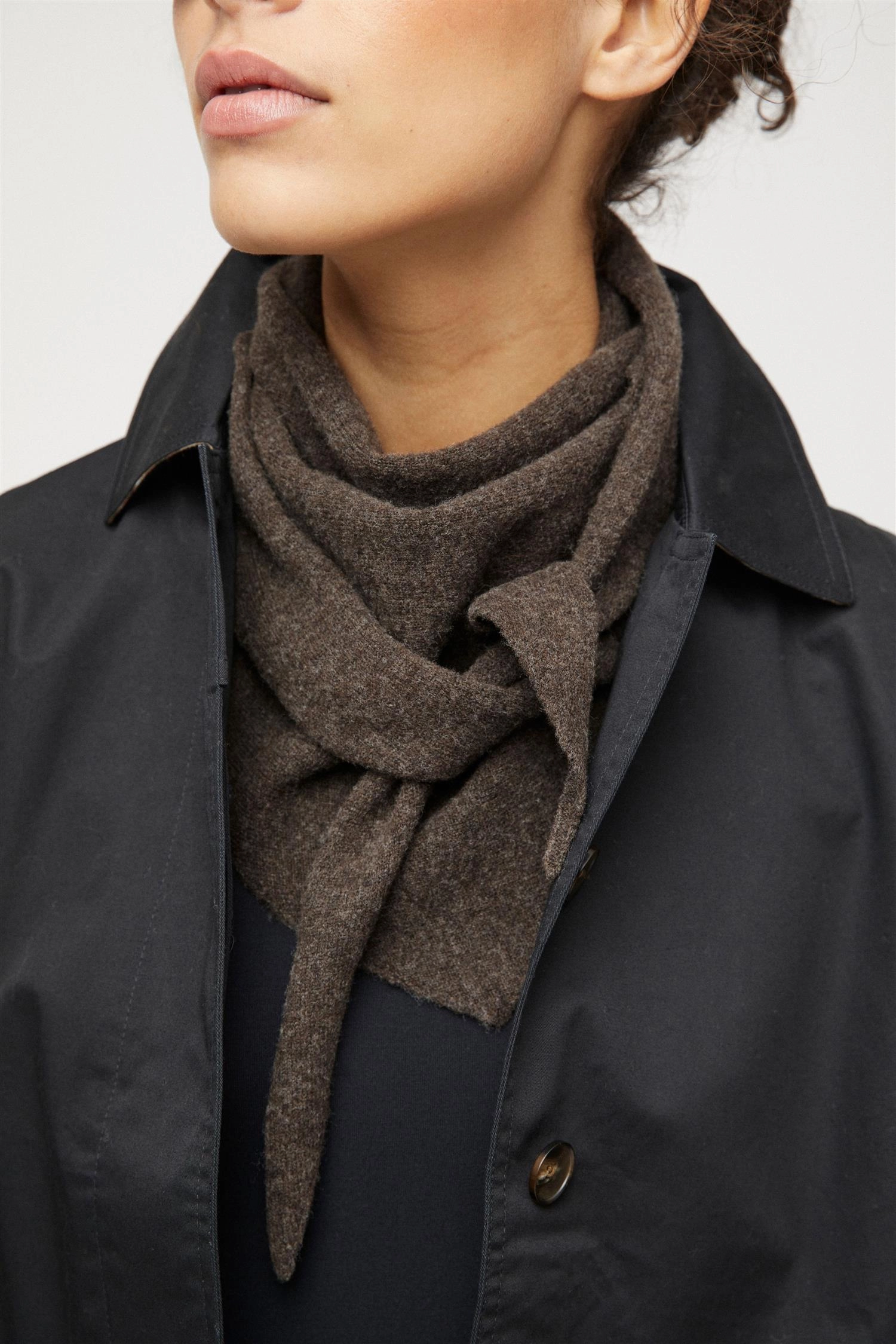 Hot Offer Event Biggest Savings Now Momento Mini Scarf Coffee