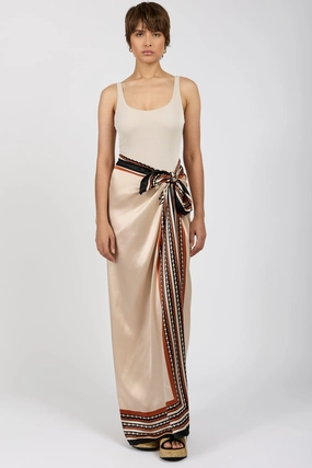 Biggest Savings Now Hot Deals Today Scoglio Wraparound Silk Scarf In Pearl Grey