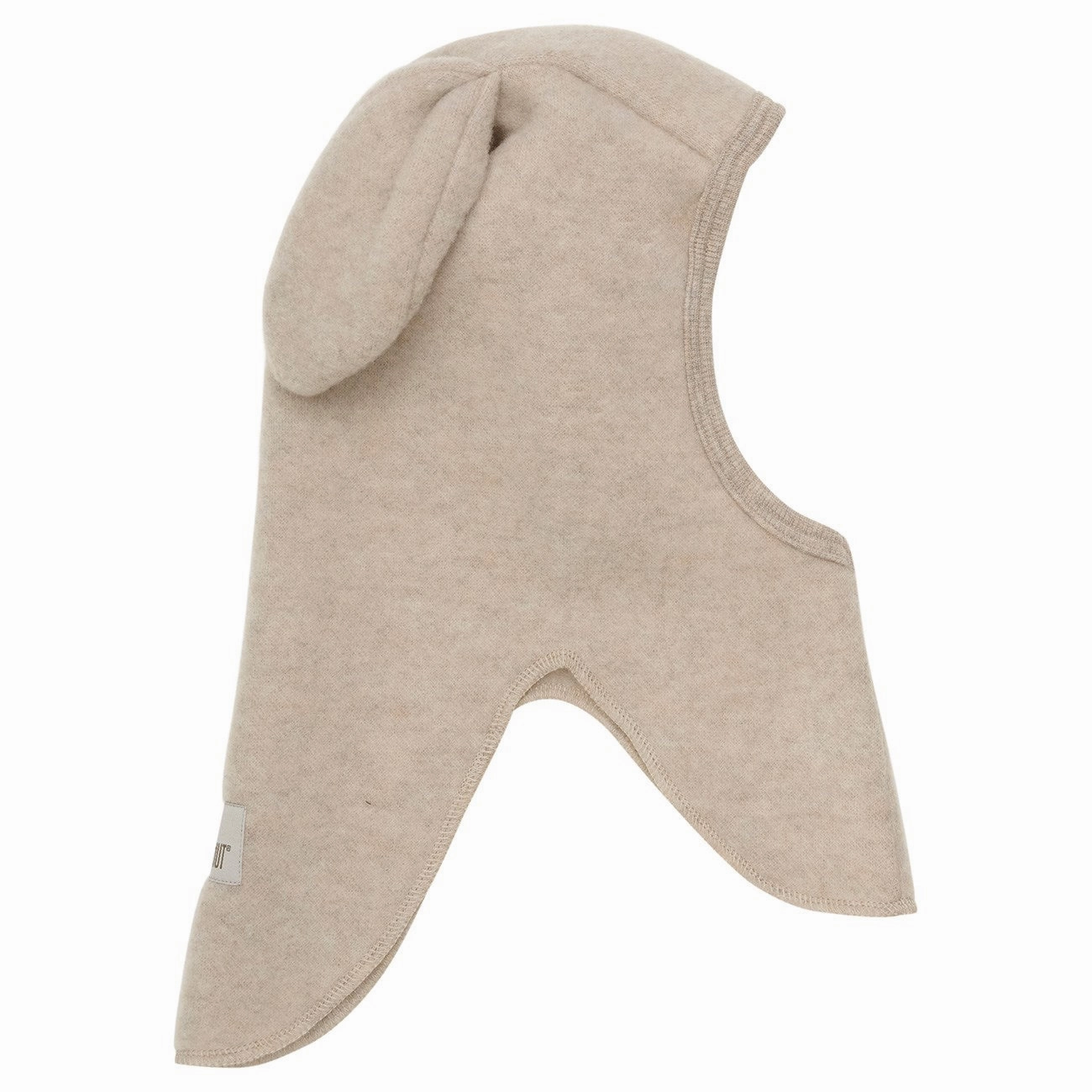 Huttelihut Camel Melange Balaclava Ears Wool Fleece Hot Offer Inside