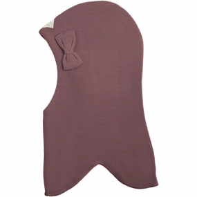 Racing Kids Dusty Heather Rund Balaclava Med Bow Best Deal Online