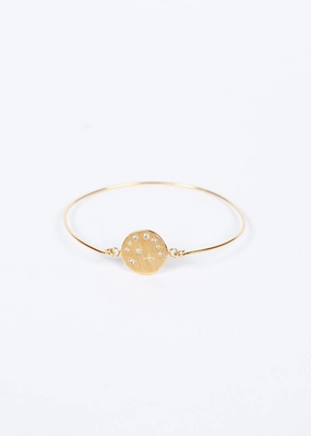 Hanka Hope Jonc Medallion In Moonlight Zirconium Dont Miss Hot Deals