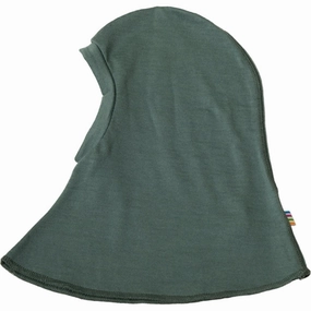 Hot Sale Alert Special Surprise Sale Joha Wool Dark Green Balaclava 1-Layer