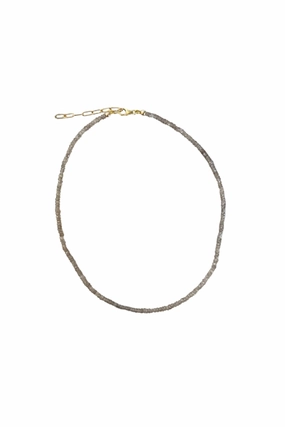 Hot Offer Inside Hart - Teeny Brown Zircon Gemstone Necklace