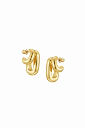 Hugo Double Hoop Earring Todays Hot Pick Save More Now