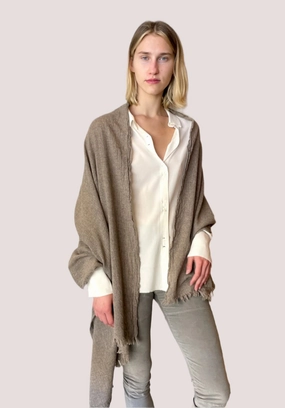 Slim Shawl - Brownish Price Drop Frenzy