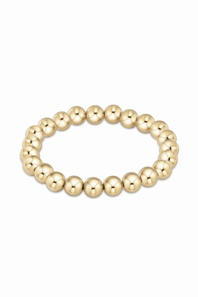 Today Only Savings Best Seller Discount Extends Classic Gold 8Mm Bead Bracelet