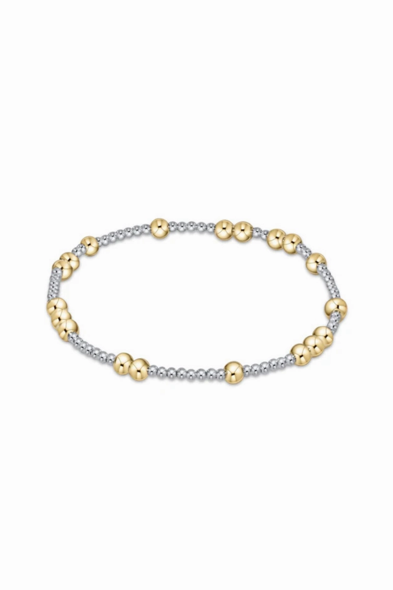 Instant Hot Deal Extends Hope Unwritten 4Mm Bead Bracelet - Mixed Metal