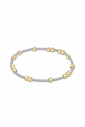 Instant Hot Deal Extends Hope Unwritten 4Mm Bead Bracelet - Mixed Metal