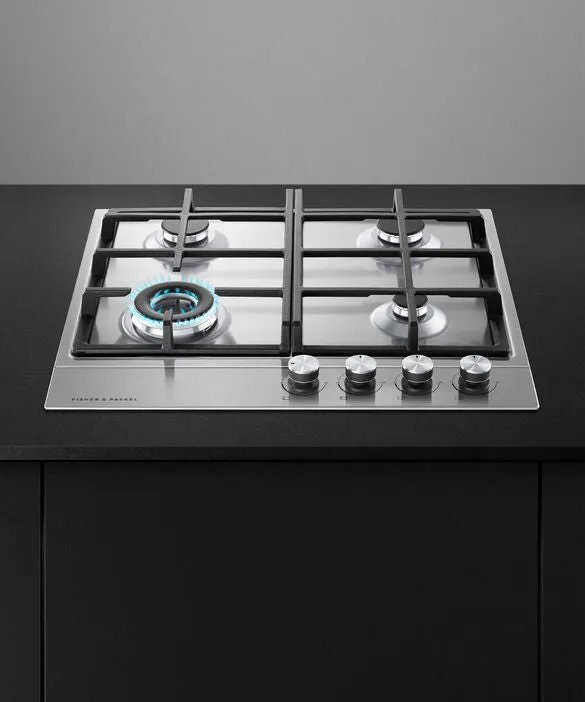 Fisher & Paykel 24" Contemporary Gas Cooktop LPG - Stainless - CG244DLPX1 N