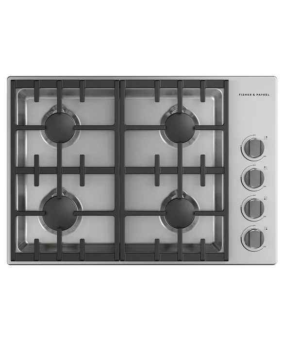 Fisher & Paykel 30" Professional Gas Cooktop Natural Gas - Stainless - CDV3-304N